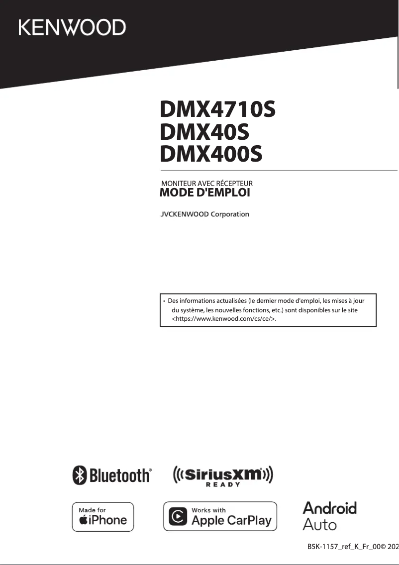 Imagen de la primera página del manual del dispositivo DMX40S