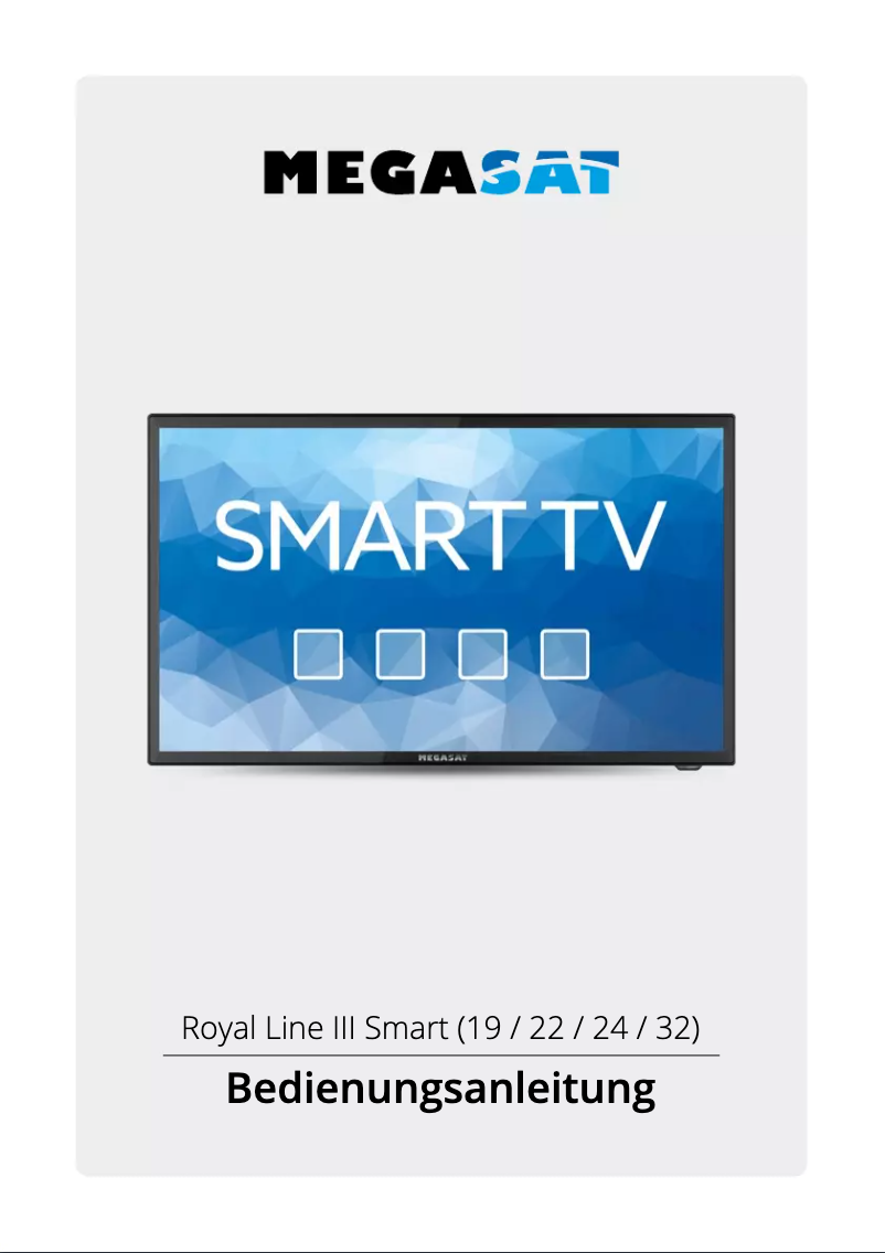 Página nº 1 - Manual de usuario Megasat Royal Line III 19 Smart
