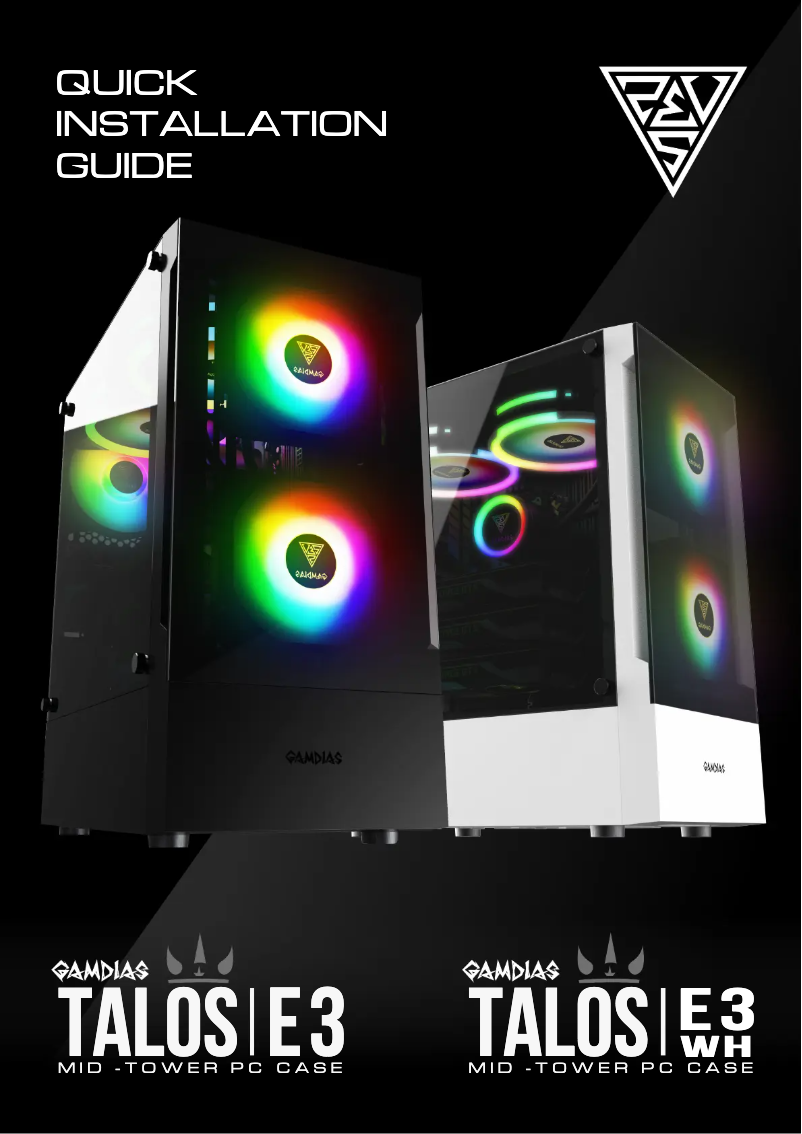 Página 1 del manual Manual de usuario Gamdias Talos E3