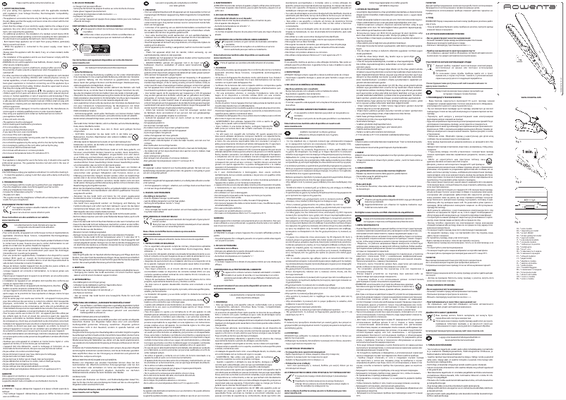 Imagen de la primera página del manual del dispositivo Optiliss SF323L