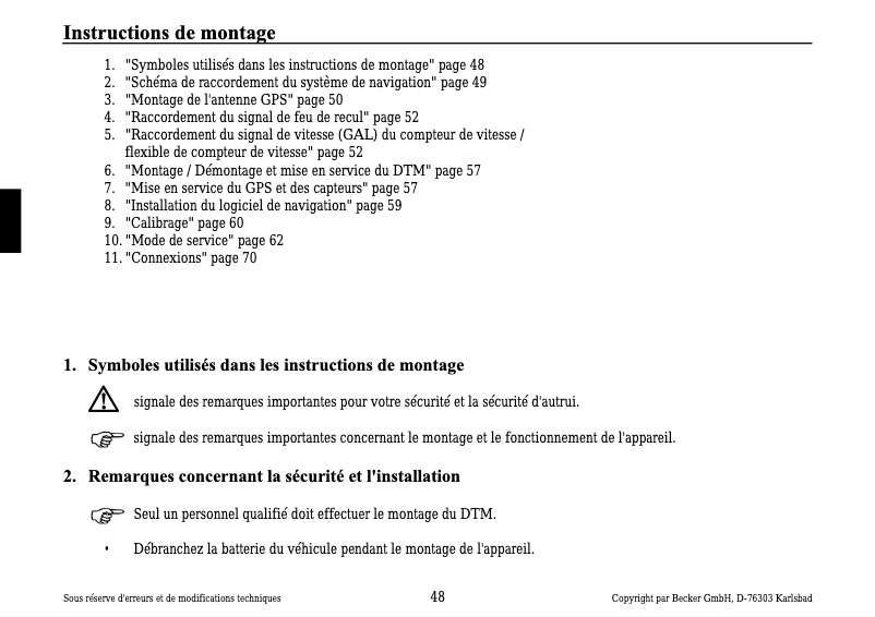 Imagen de la primera página del manual del dispositivo DTM 7802