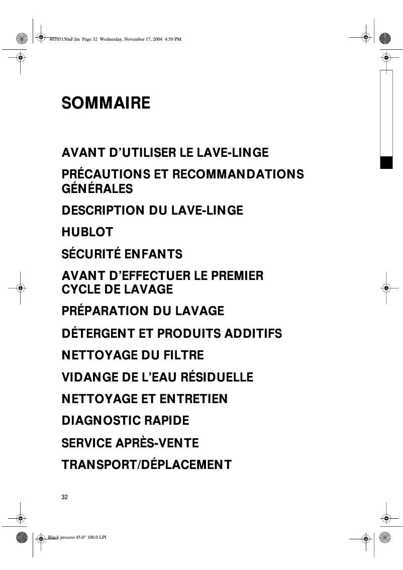 Imagen de la primera página del manual del dispositivo WAK 6550