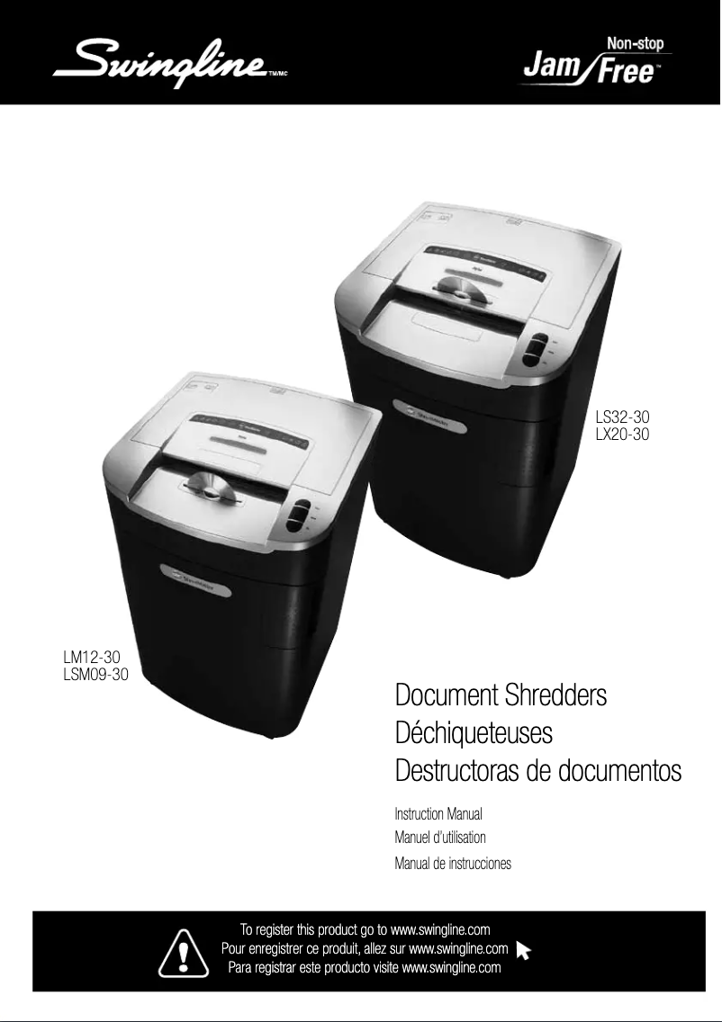 Imagen de la primera página del manual del dispositivo LM12-30