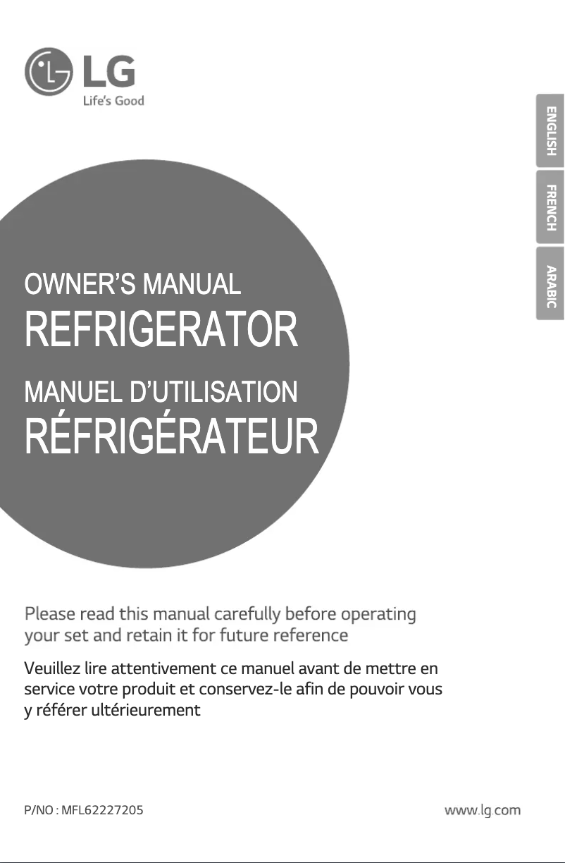 Imagen de la primera página del manual del dispositivo GL-B252VPGY