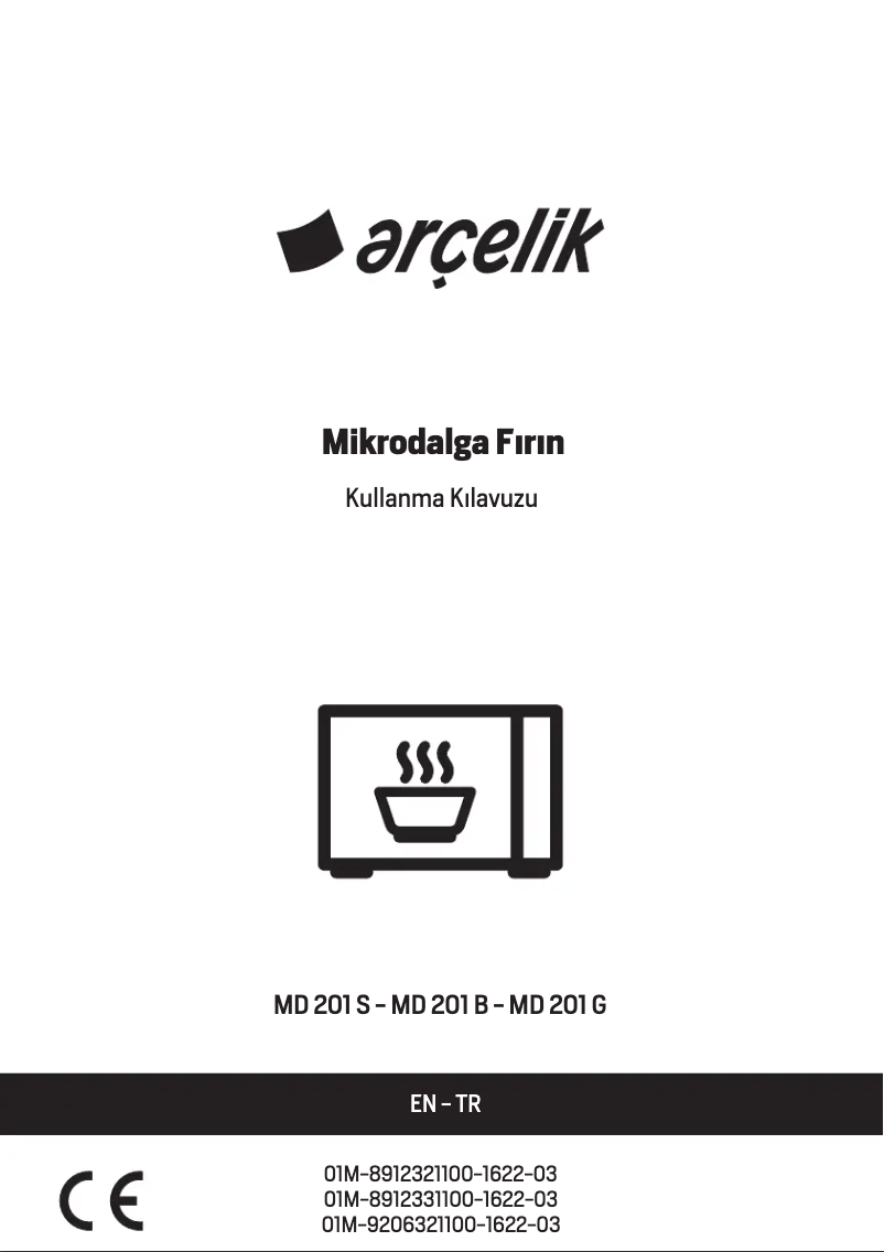 Página 1 del manual Manual de usuario Arçelik MD 201 G