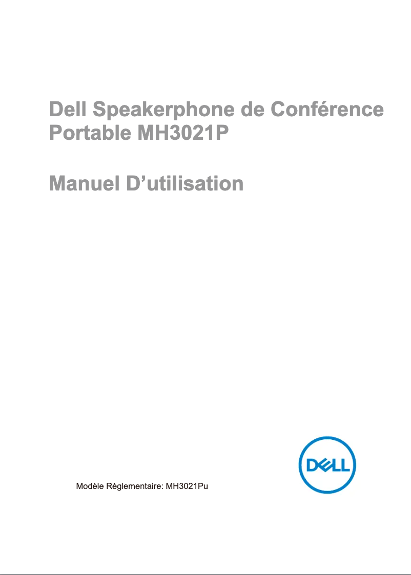 Página 1 del manual Manual de usuario Dell MH3021P