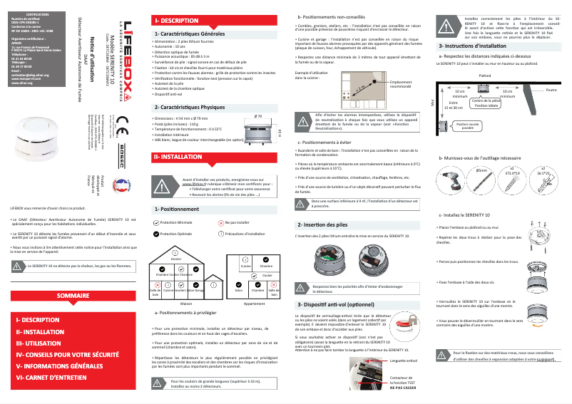 Página 1 del manual Manual de usuario Chacon LB34236