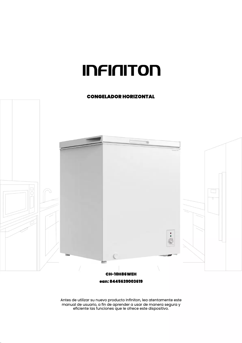 Página 1 del manual Manual de usuario Infiniton CH-10H86WEH