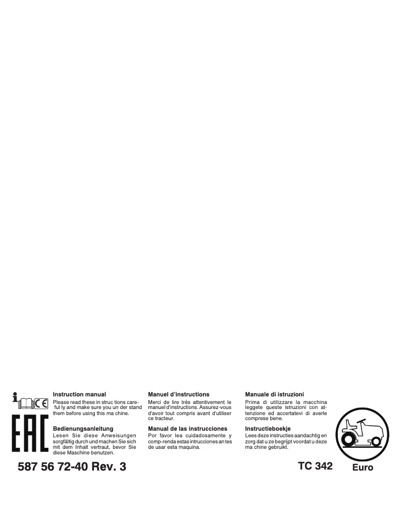 Imagen de la primera página del manual del dispositivo TC 342