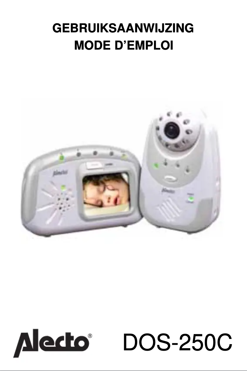 Página 1 del manual Manual de usuario Alecto DOS-250C