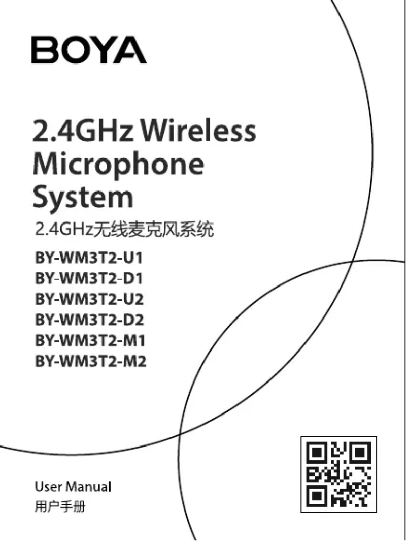 Imagen de la primera página del manual del dispositivo BY-WM3T2-U2