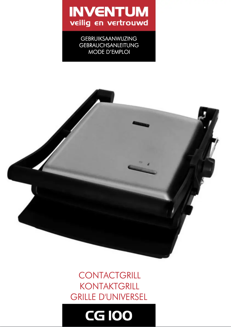Página 1 del manual Manual de usuario Inventum CG100