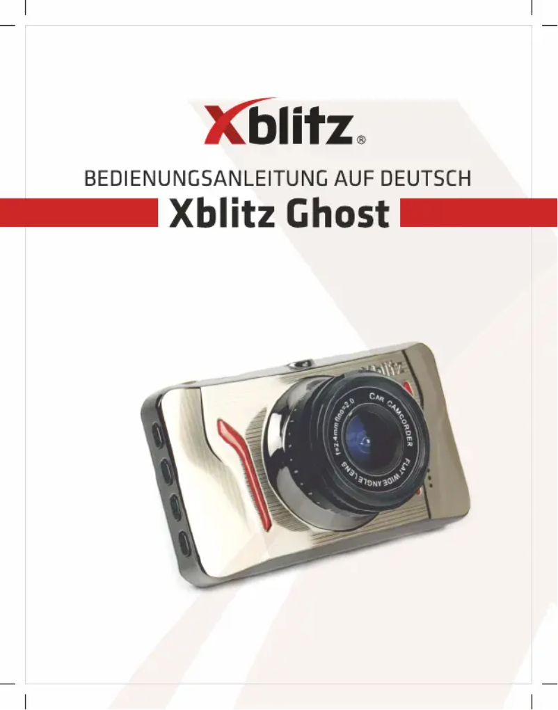 Imagen de la primera página del manual del dispositivo Ghost