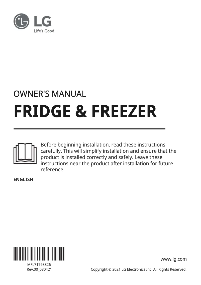 Imagen de la primera página del manual del dispositivo GS-X6172NS