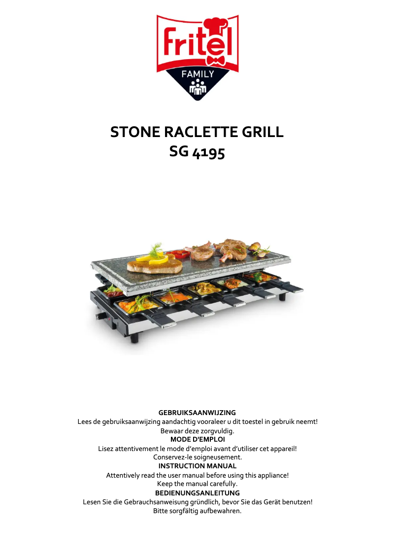 Imagen de la primera página del manual del dispositivo SG 4195