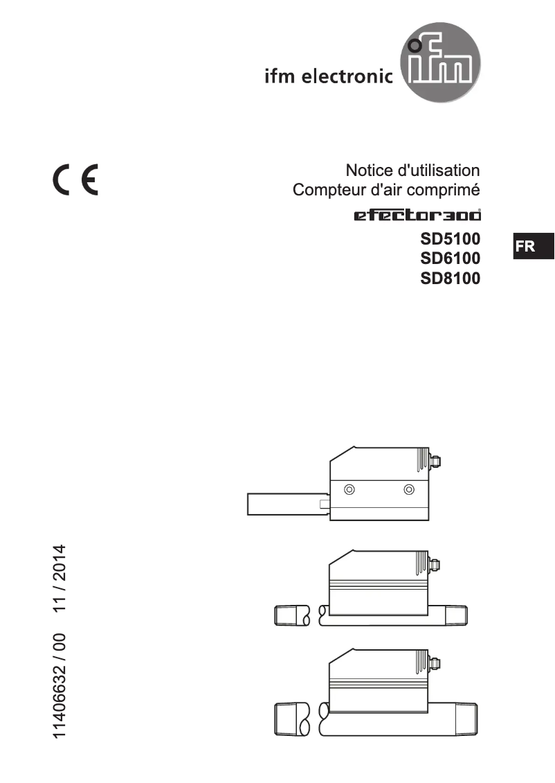 Imagen de la primera página del manual del dispositivo SD8100