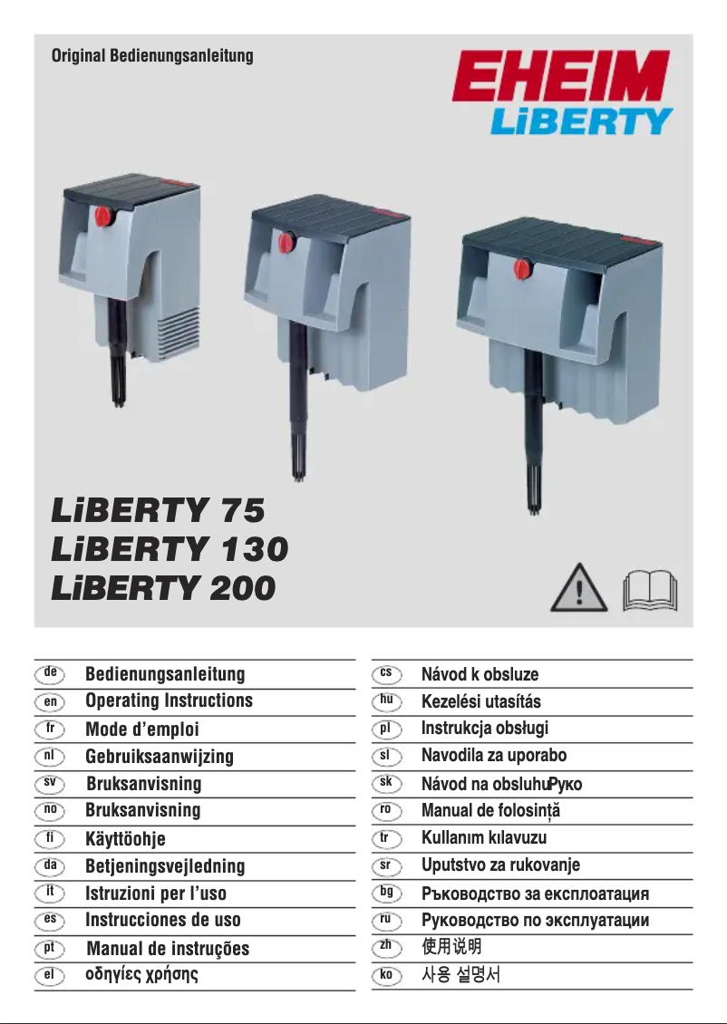 Página 1 del manual Manual de usuario Eheim LiBERTY 130