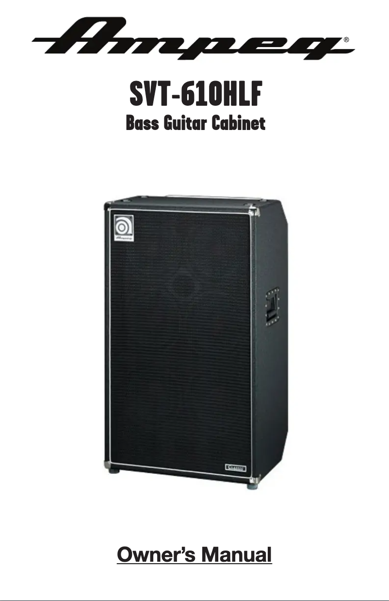 Imagen de la primera página del manual del dispositivo SVT-610HLF