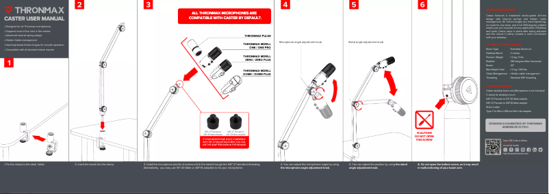 Imagen de la primera página del manual del dispositivo S1
