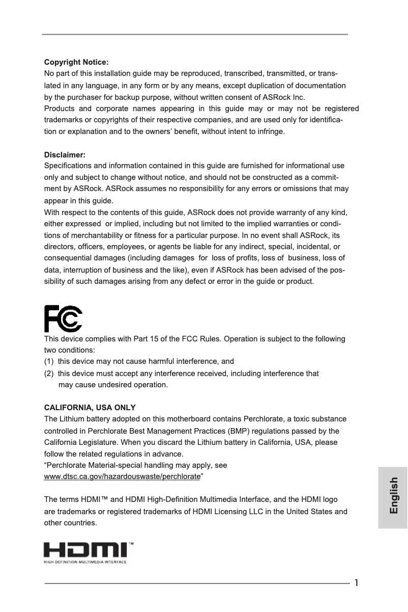 Página 1 del manual Manual de usuario Asrock Z77 Pro3