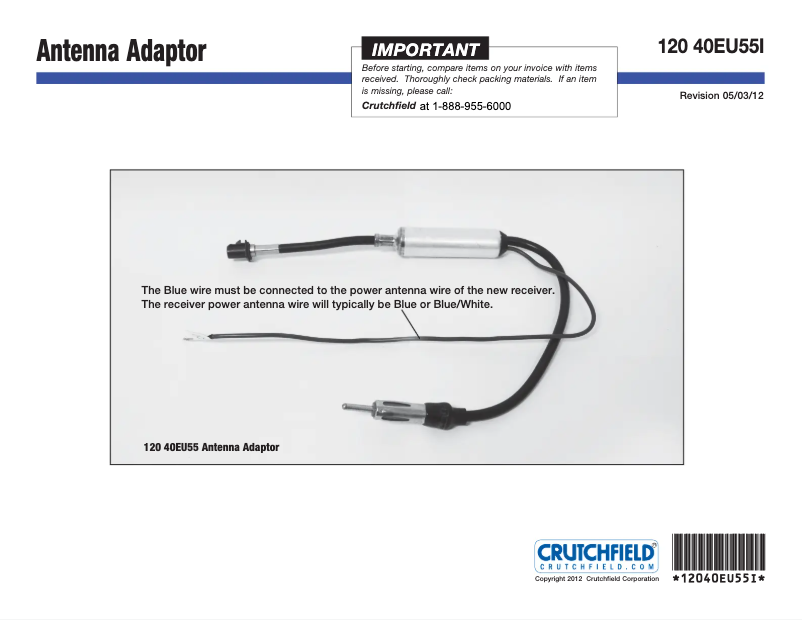Página 1 del manual Manual de usuario Metra 40-EU55