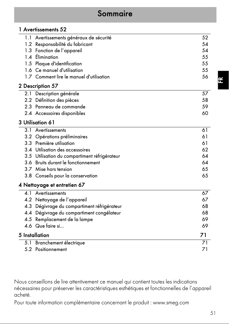 Imagen de la primera página del manual del dispositivo FAB10LDUJ5