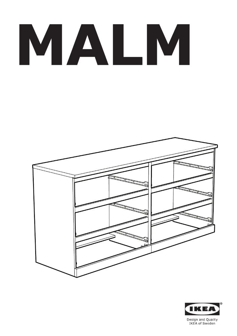 Página 1 del manual Manual de usuario Ikea MALM 904.035.87