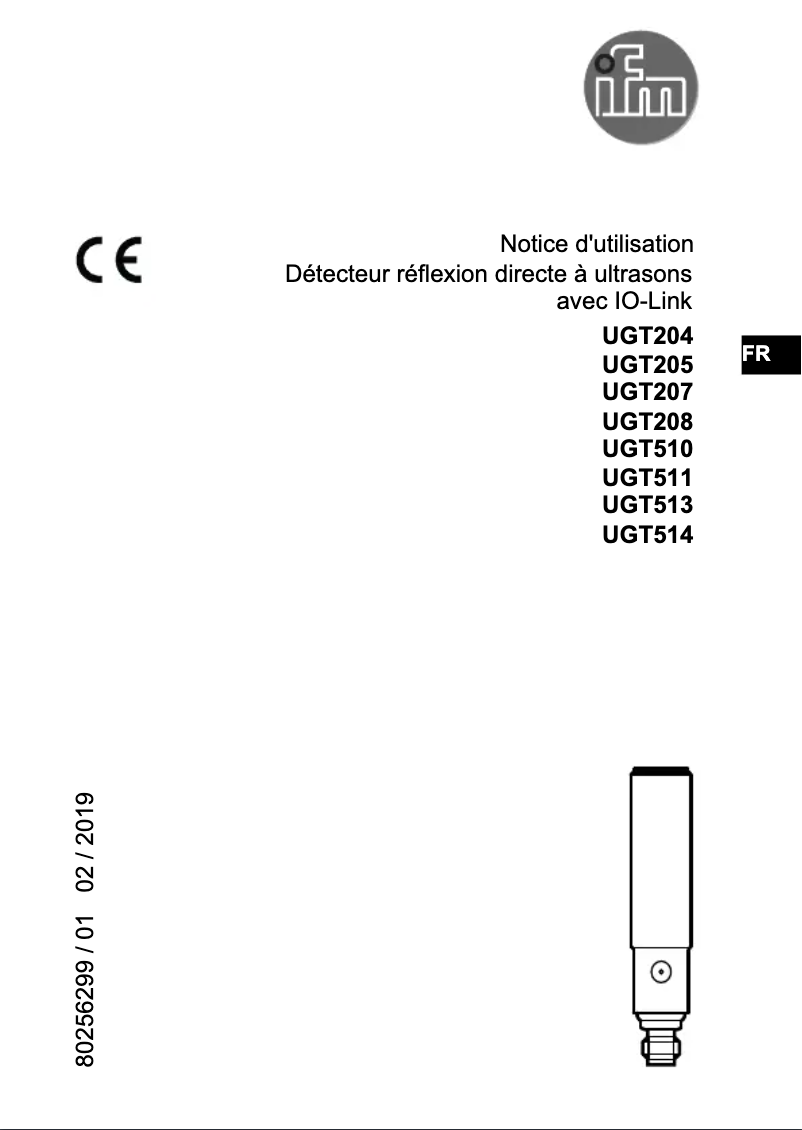 Imagen de la primera página del manual del dispositivo UGT510