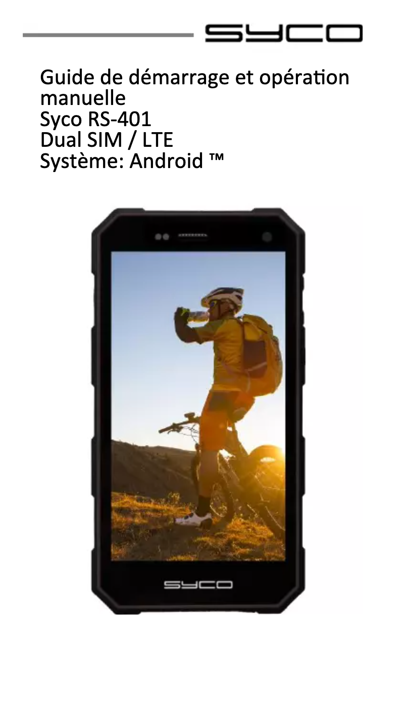 Página 1 del manual Manual de usuario Syco RS-401