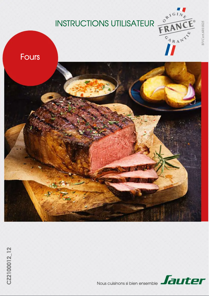 Página nº 1 - Manual de usuario Sauter SOP6616LX