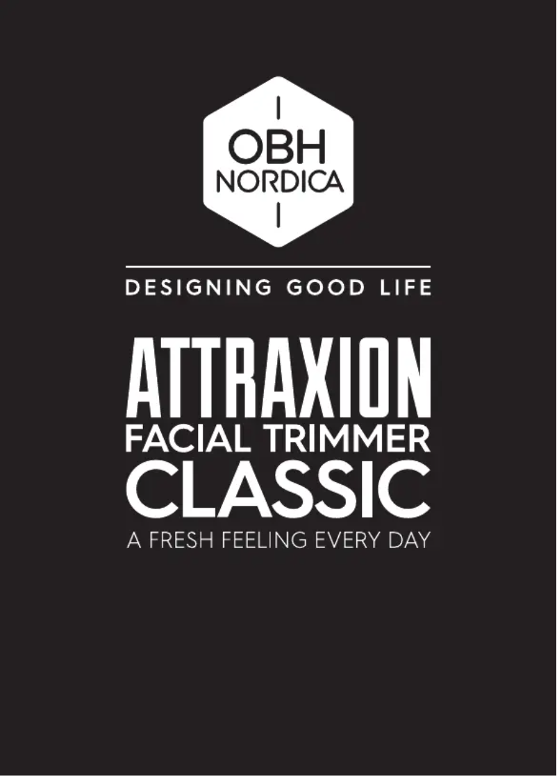 Página 1 del manual Manual de usuario OBH Nordica Attraxion Classic 5510