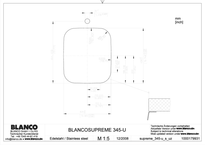 Página 1 del manual Manual de usuario BLANCO SUPREME 345-U