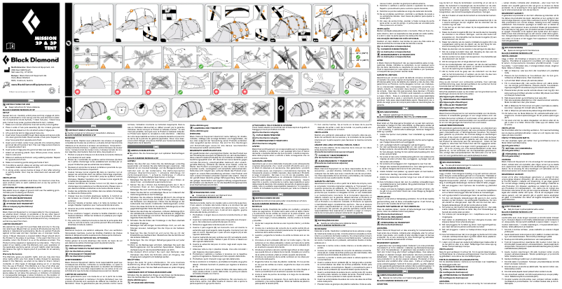 Imagen de la primera página del manual del dispositivo Mission 2P