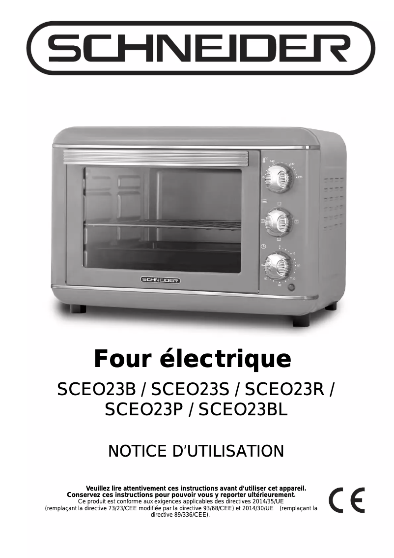 Imagen de la primera página del manual del dispositivo SCEO23R