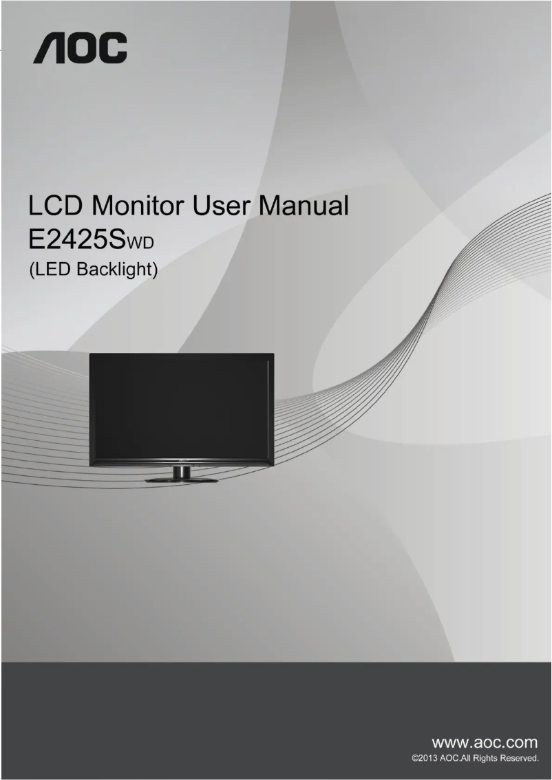 Imagen de la primera página del manual del dispositivo e2425Swd