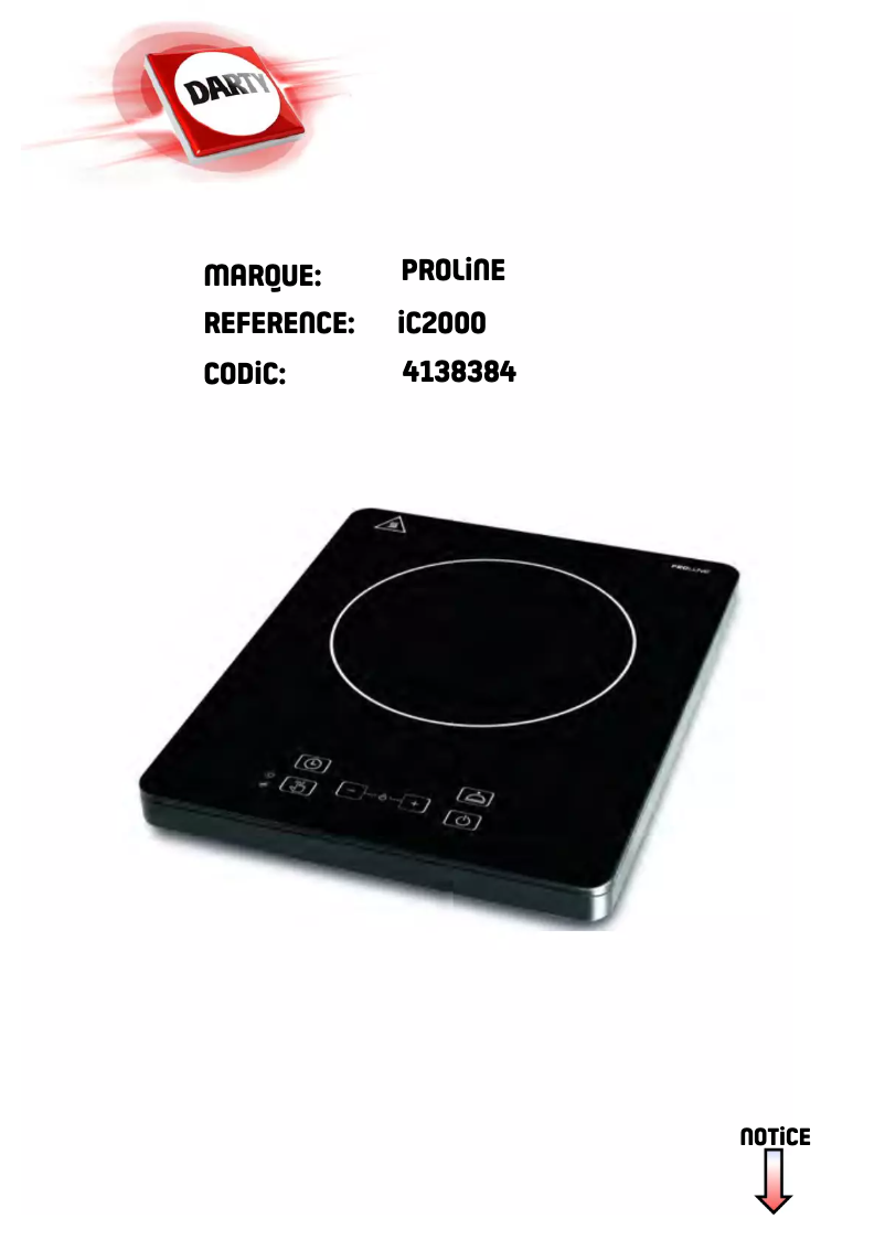 Imagen de la primera página del manual del dispositivo IC2000