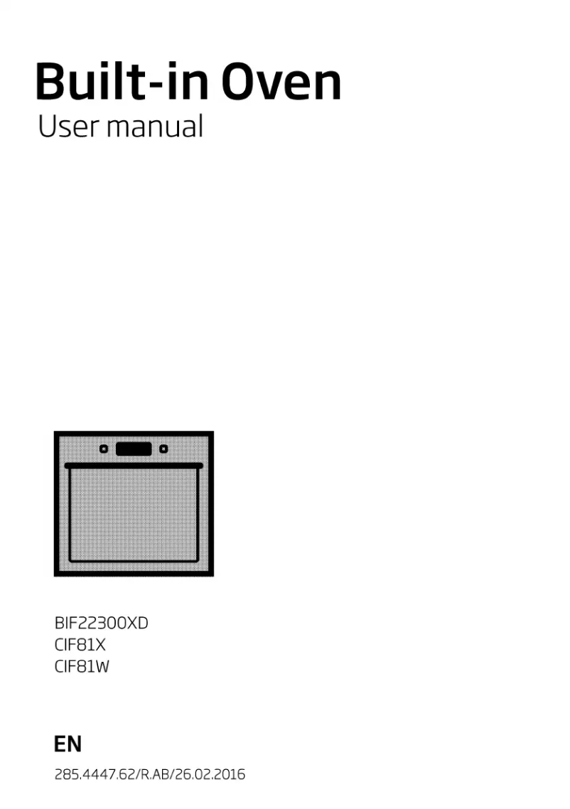 Imagen de la primera página del manual del dispositivo CIF 81