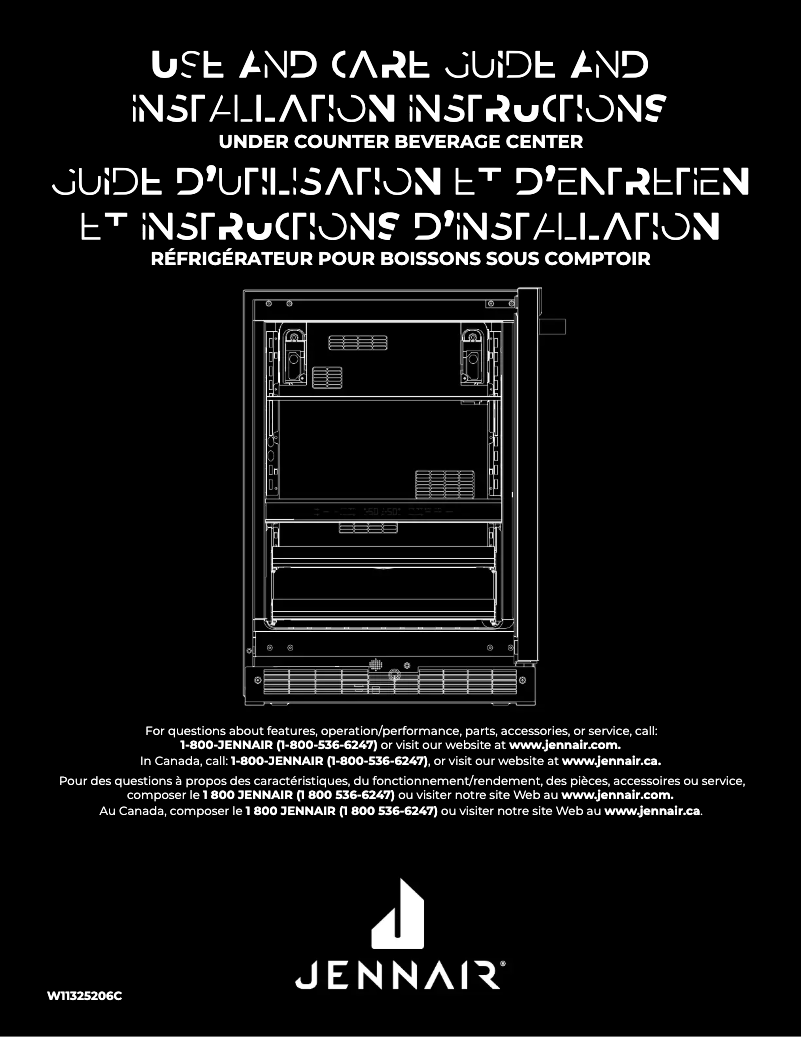 Imagen de la primera página del manual del dispositivo JUBFR242HL