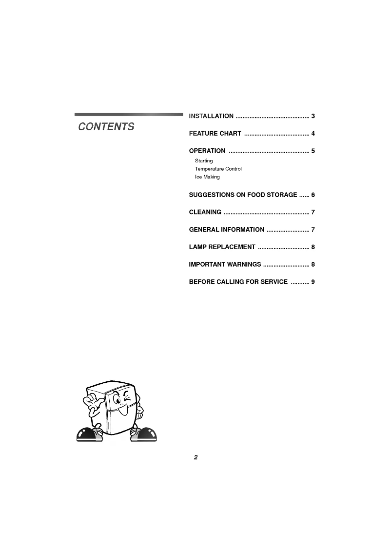 Imagen de la primera página del manual del dispositivo GR-522CV