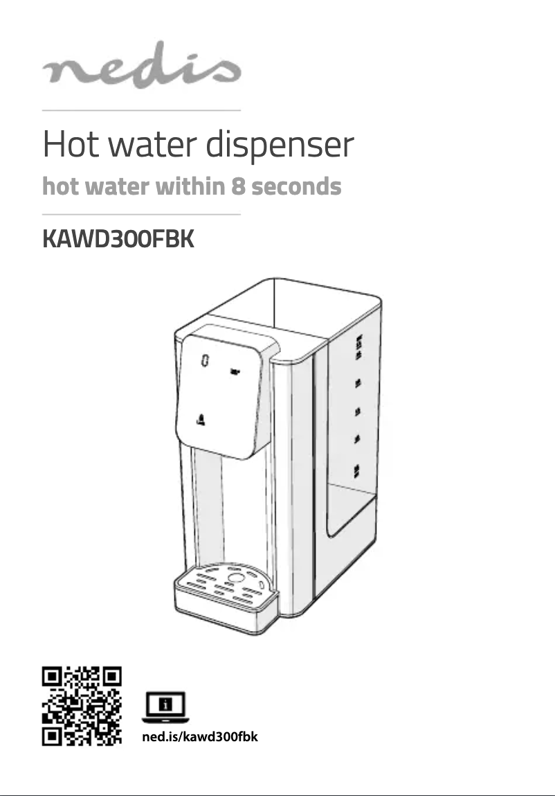 Página 1 del manual Manual de usuario Nedis KAWD300FBK