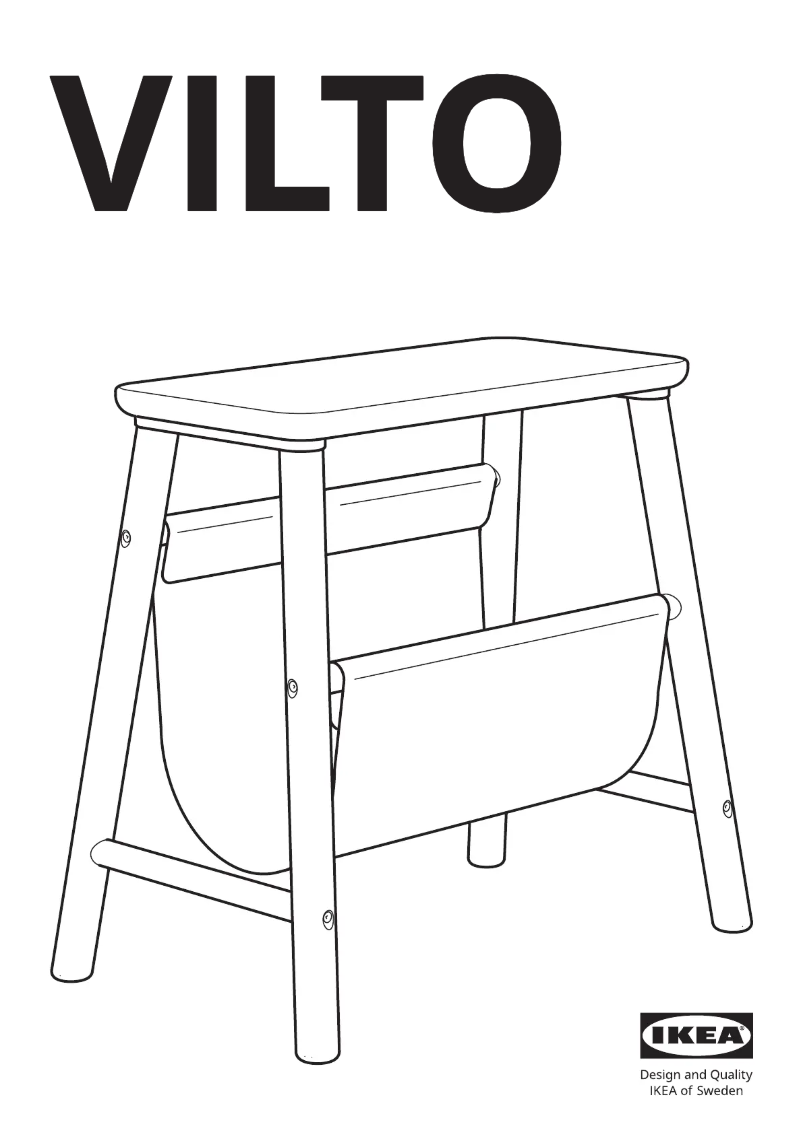 Página 1 del manual Manual de usuario Ikea VILTO 403.444.49
