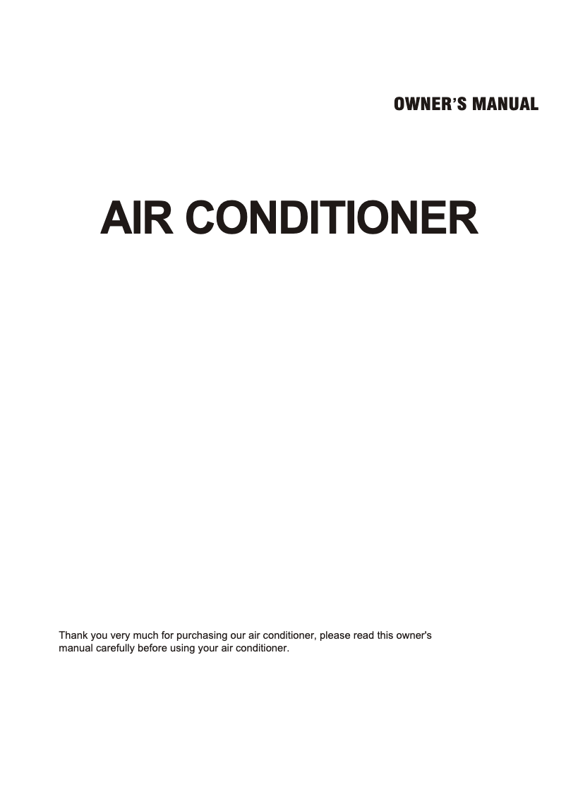 Página 1 del manual Manual de usuario Midea MTA3-18HRN1