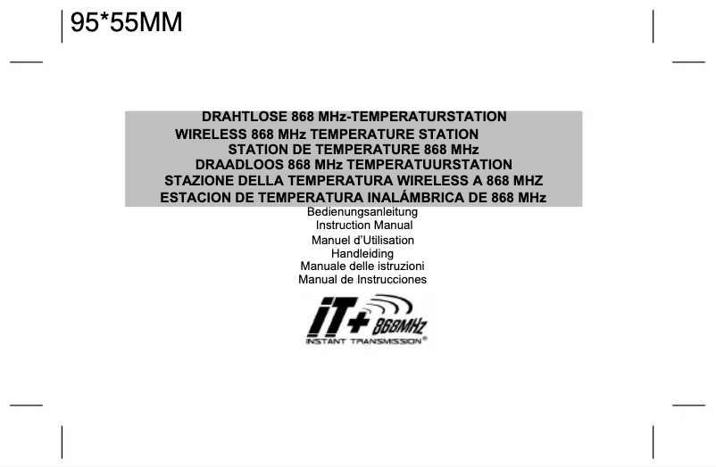 Página 1 del manual Manual de usuario Techno Line WS 9140