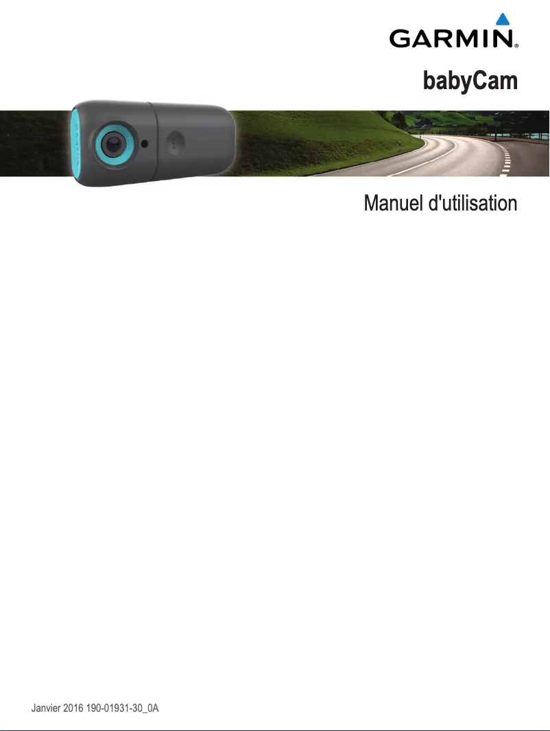 Página nº 1 - Manual de instrucciones Garmin babyCam