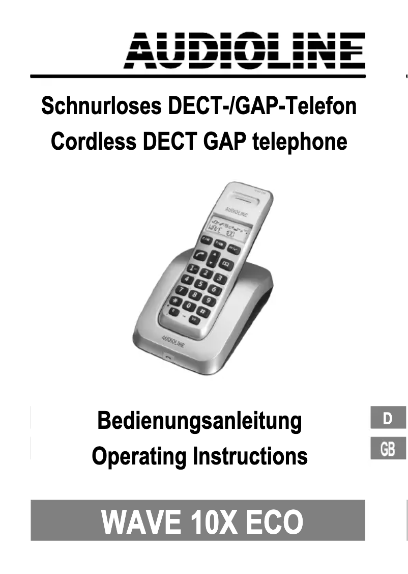 Imagen de la primera página del manual del dispositivo Wave 102 ECO
