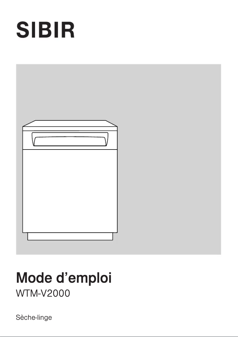 Imagen de la primera página del manual del dispositivo WTM-V2000