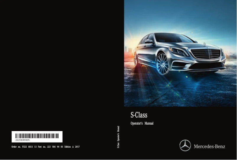 Imagen de la primera página del manual del dispositivo Maybach (2017)