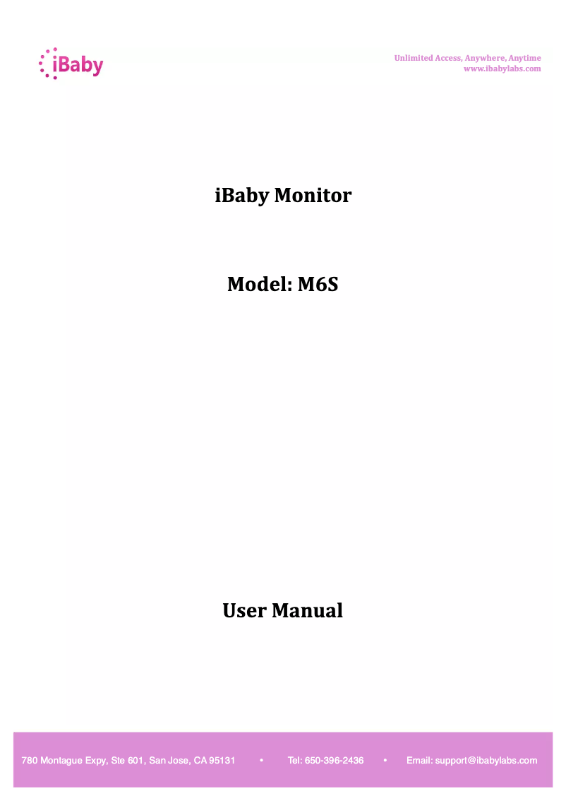 Página 1 del manual Manual de usuario iBaby M6S