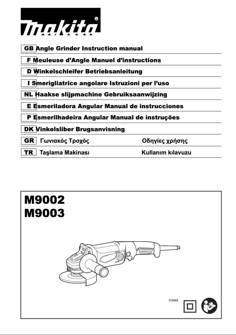 Imagen de la primera página del manual del dispositivo M9003