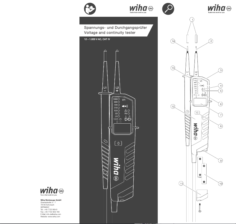Imagen de la primera página del manual del dispositivo 44319